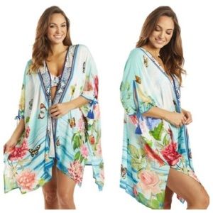 Johnny Was Costa Azul Kimono - Size Large NWT